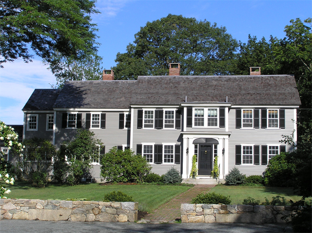 Theodore Wendell's second Ipswich house, on Argilla Road