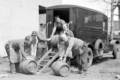 Boston rum runners caught during prohibition