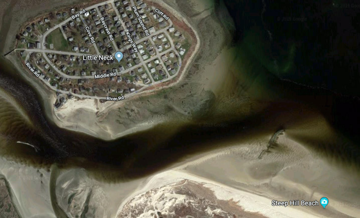 Ipswich River breakwater