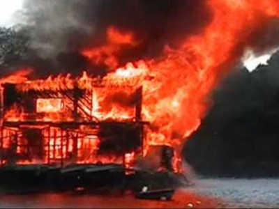 Melanson’s Fire, August 7,&nbsp;2009
