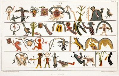 Indian symbols, by by Capt. Seth Eastman, U. S. Army, (1808-1875)