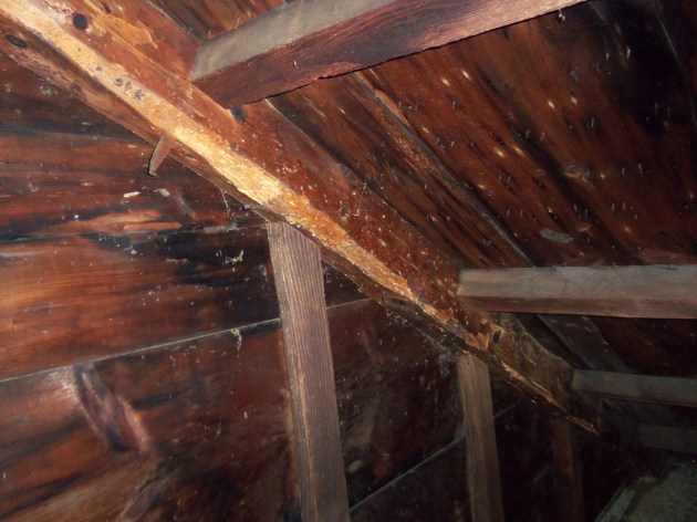 Attic, John Foster house, Ipswich MA