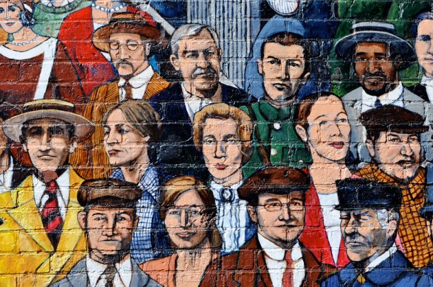 Ipswich Riverwalk mural mill strike 1913