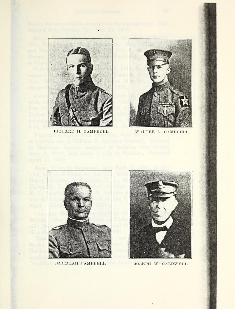 Ipswich MA veterans of World War 1