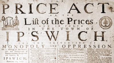 Ipswich Price Act 1777