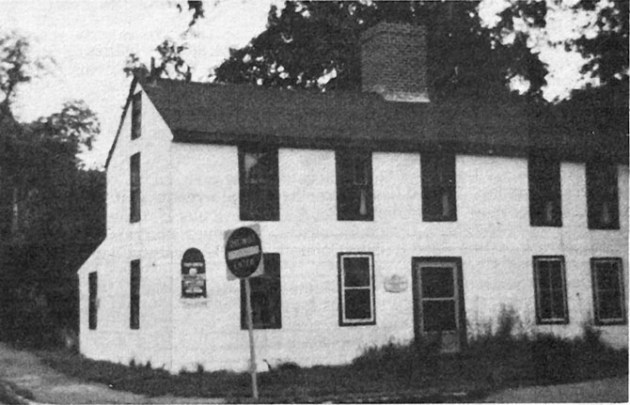 The Benjamin Grant house before it was restored