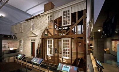 Ipswich MA 16 Elm Street house at the Smithsonian Museum