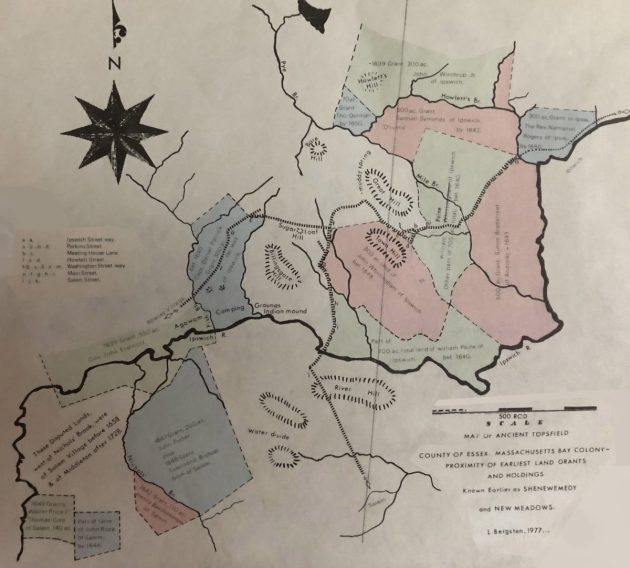  Early land grants in Topsfield