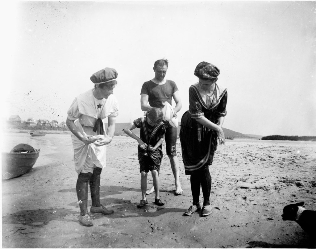 historic photo, Crane Beach Ipswich