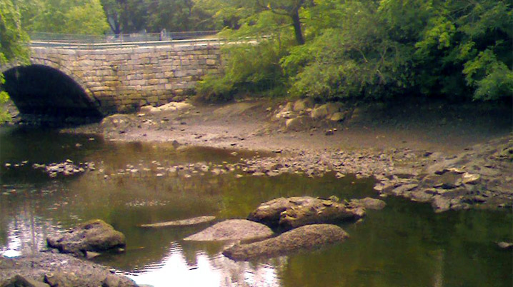 Green Street dam, Ipswich ma