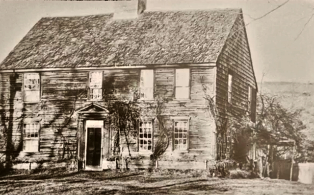 Aaron Jewett house in 1780