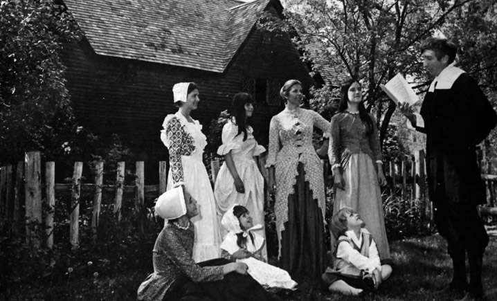 John Updike at Ipswich 17th Century Day in 1972