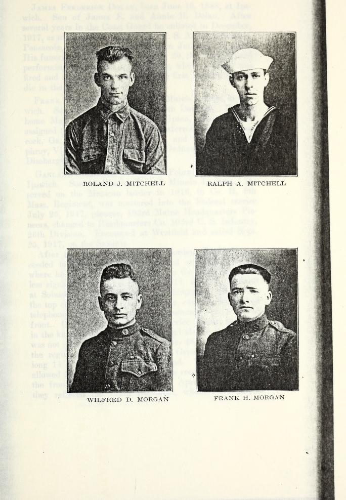 Ipswich MA veterans of World War 1