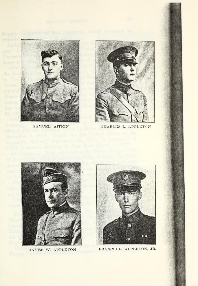 Ipswich MA veterans of World War 1