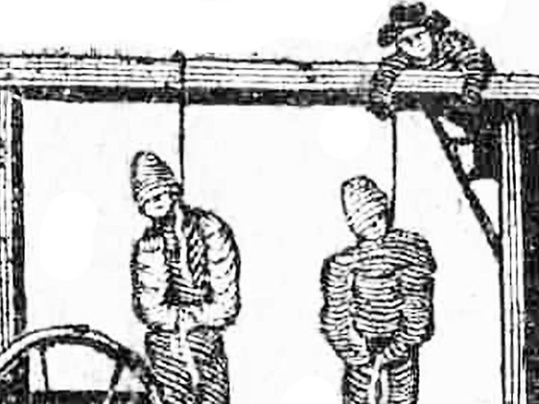 The Hanging of John Williams and William Schooler, July&nbsp;1637