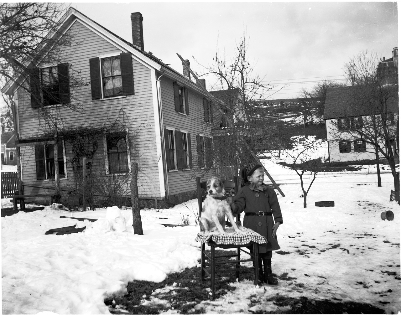 Child on East St. in Ipswich