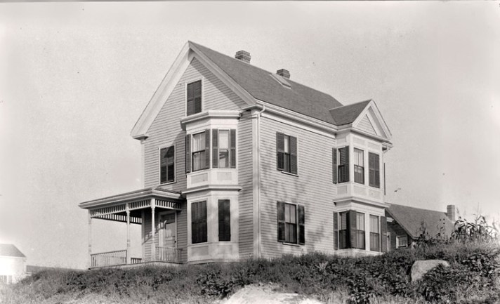 17 Turkey Shore, Ipswich MA. Photo by Edward Darling, crica 1895.