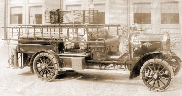 Ipswich MA fire engine Hose 2