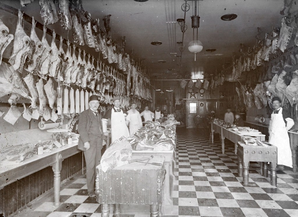 Butcher shop early photos from Ipswich Massachusetts