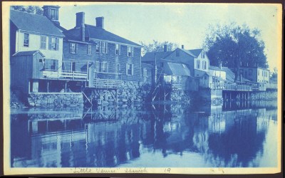 Little Venice Ipswich cyanotype by Arthur Wesley Dow