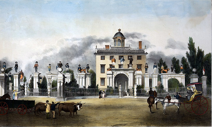 Lord Timothy Dexter's house in Newburyport