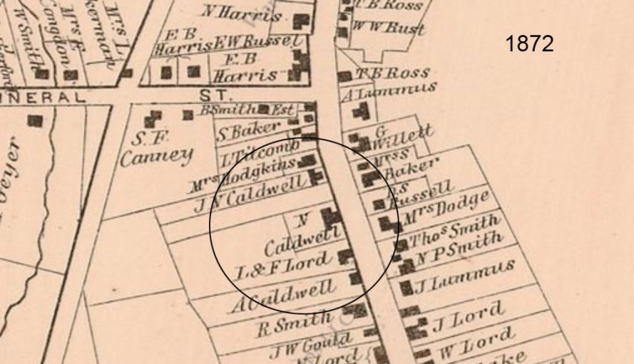 1872 Ipswich map