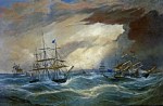 Ships off Liverpool in the Great Storm of 1839