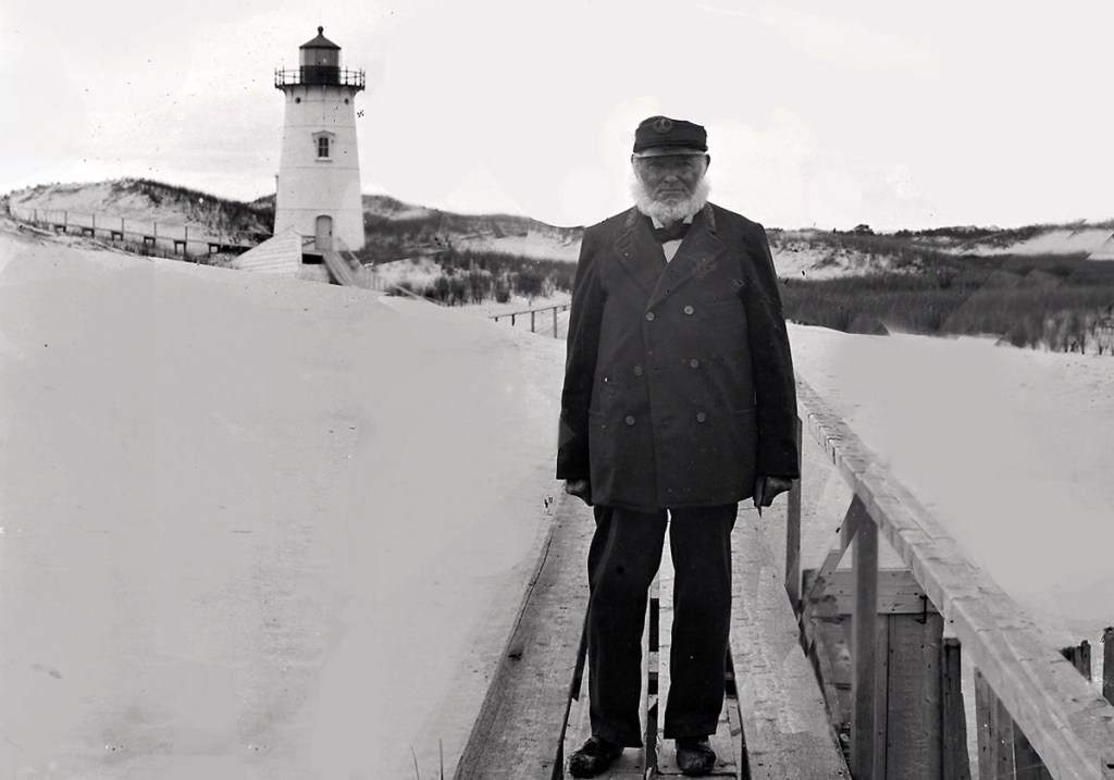 Benjamin Ellsworth lighthouse keeper, early photos from Ipswich Massachusetts