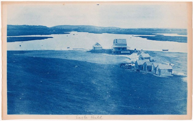 Eagle Hill cyanotype by Arthur Wesley Dow