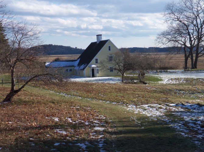 Greenwood Farm trail, and the Payne house
