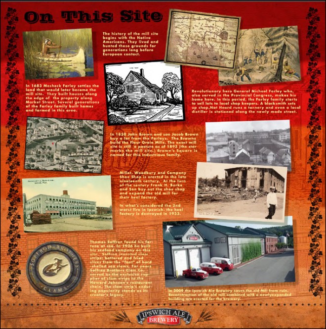 Ipswich Brewery historic plaque