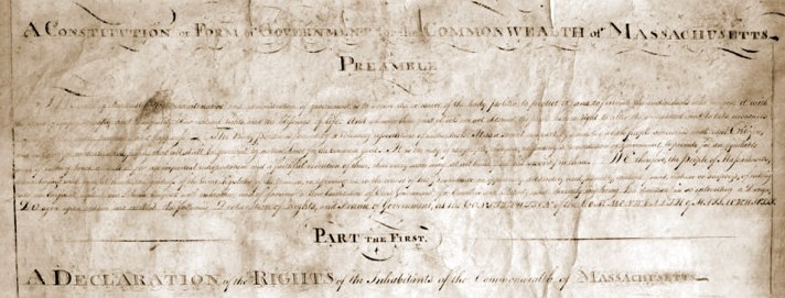 Constitution of the Commonwealth of Massachusetts