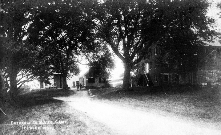 Town farm Massachusetts Guard camp in Ipswich