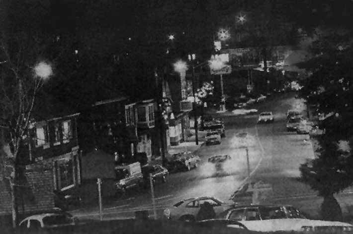 Ipswich Market St. at night
