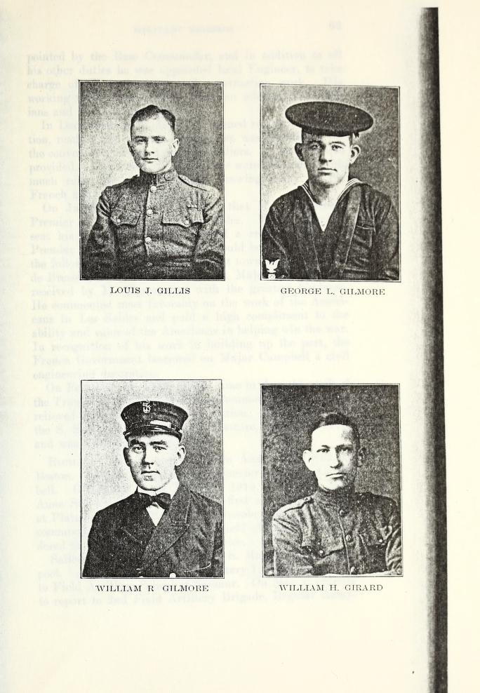 Ipswich MA veterans of World War 1