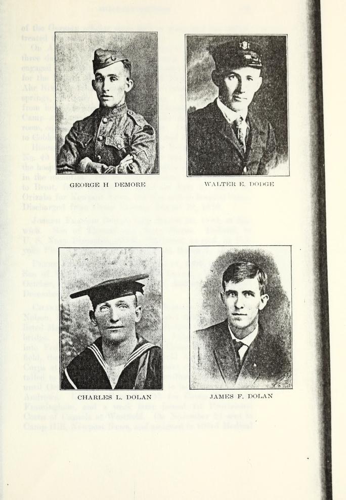 Ipswich MA veterans of World War 1