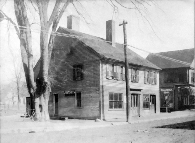 This little store was demolished when the First National Bank of Ipswich was constructed.
