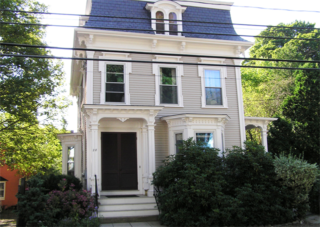 Wendel's first home was on County Street