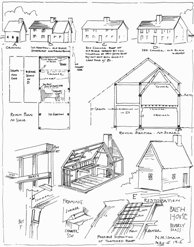Expansion of the Balch house in Beverly MA