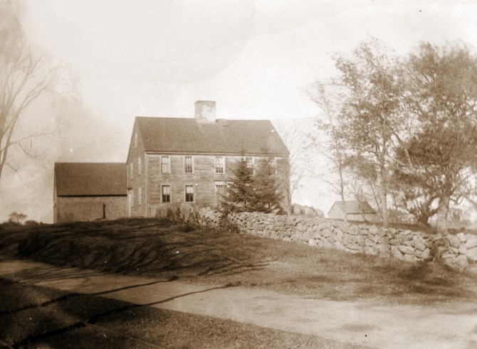 The Moses Jewett house, 1800's