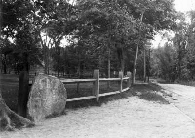 Milestone 33 on the Old Bay Road