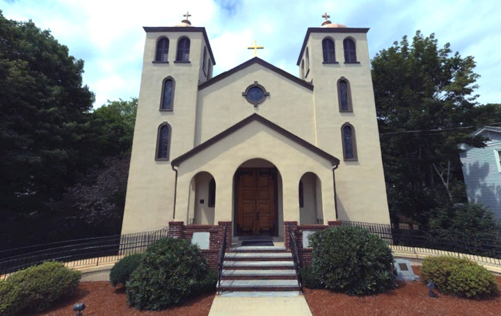 The Assumption of the Virgin Mary Greek Orthodox Church on Lafayette Ave.