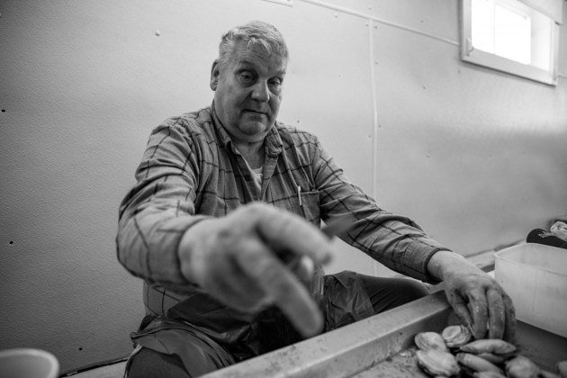 Richard Hazen, clammer