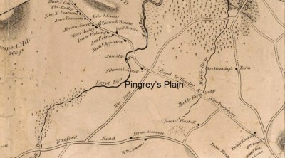 Pingrey's Plain, where the wicked were hung in Ipswich