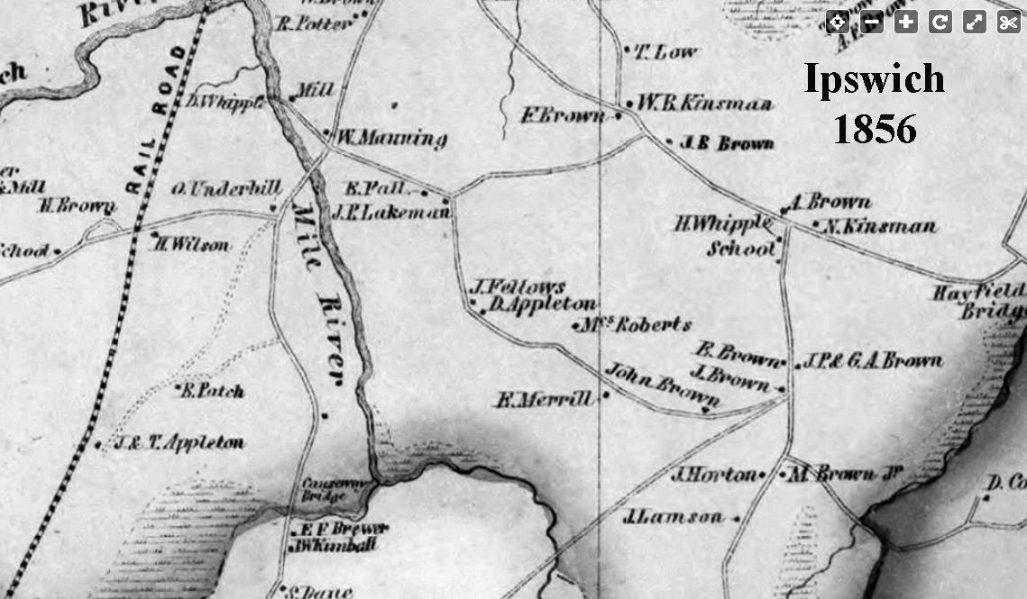 24 Fellows Rd. (c. 1856 & later) Historic Ipswich