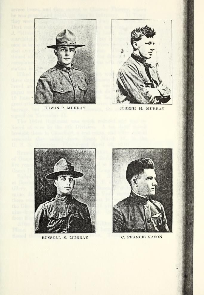 Ipswich MA veterans of World War 1