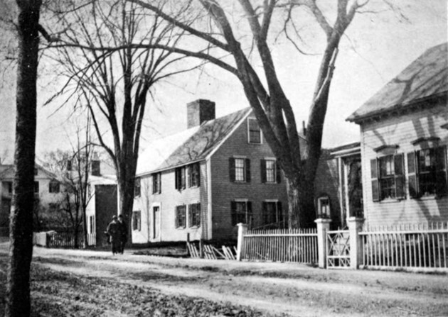The Andrew Burley house, Ipswich ma, 1899
