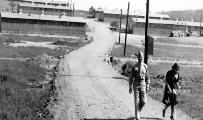 Camp Agawam, photo courtesy of Bill George, who says that this WWII army camp was located off of Old England Road.