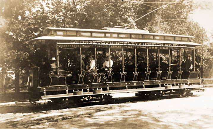 Georgetown-Ipswich trolley