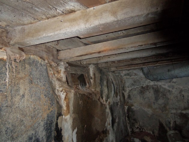 basement of John Foster house, Ipswich Ma